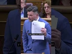 Rufián denuncia en el Congreso una “cacería judicial” contra Zapatero