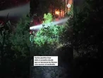 La UME trabaja sin descanso para sofocar el incendio de Selas, Guadalajara