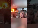 Russian influencers arrested for filming near flaming oil depot struck by Ukrainian drone attack