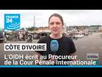 Côte d'Ivoire : l'OIDH écrit au Procureur de la Cour Pénale Internationale • FRANCE 24