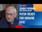 Exiled Russian oligarch: Putin sent signal to Trump he's ready for Ukraine deal