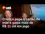Criança pega cartão da mãe escondido e gasta mais de R$ 11 mil no jogo Roblox: 'Apagava os recibos'