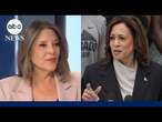 Democratic presidential candidate Marianne Williamson discusses Harris' candidacy