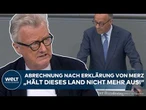 BUNDESTAG:„Die große Krise!" Beben nach Regierunngserklärung von Merz! Jörges zerlegt Kanzler