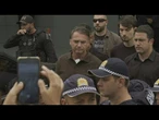 Bolsonaro está com anemia e teve lesões cutâneas retiradas | AFP