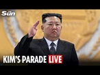 LIVE: North Korean leader Kim Jong Un watches huge military parade