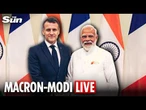 LIVE: Macron and Modi attend Paris VivaTech exhibition