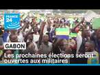 Gabon : les militaires peuvent candidater aux élections • FRANCE 24