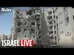 LIVE: Israeli rescuers search for survivors in Beersheba after apartment block hit by Iran missile