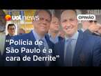 Derrite pede apoio de Bolsonaro para se manter como secretário em São Paulo, diz Tales Faria