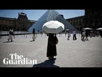 Europeans grapple with scorching June heatwave