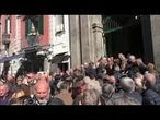 Si è spenta a 87 anni Claudia Cardinale, eccola nel 2017 al funerale di Pasquale Squitieri
