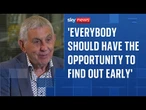 Rugby legend Sir Ian McGeechan discusses surviving prostate cancer