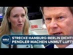 DEUTSCHE BAHN: Hamburg–Berlin dicht! Pendler und CDU stinksauer – droht jetzt das Lutz-Aus?
