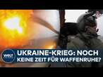 UKRAINE-KRIEG: Noch keine Zeit für Waffenstillstand? Selenskyj will 