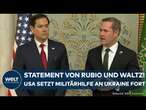 SAUDI-ARABIEN: Ukraine bekommt wieder US-Militärhilfe! Statement von Marco Rubio und Mike Waltz