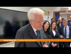 Mattarella visita una scuola di Palermo 