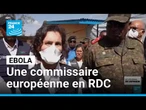 Ebola en RD Congo : la commissaire européenne Hadja Lahbib visite Bunia • FRANCE 24