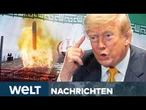 IRAN-KRIEG: Attentat-Plan auf Trump? USA drohen mit massiven Angriff! Mullahs reagieren I WELT LIVE