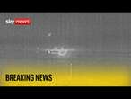 BREAKING: Sky News obtains new footage of North Sea ship collision