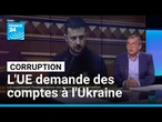 L'Union Européenne demande des "explications" à Zelensky concernant la lutte anticorruption
