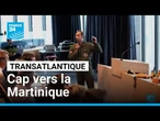 Transatlantique : une flotte de 74 bateaux vers la Martinique • FRANCE 24