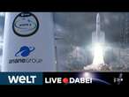 ARIANE 6 RAKETENSTART: Erstflug der neuen europäischen Trägerrakete | WELT LIVE DABEI