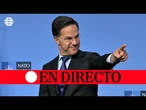 DIRECTO | Rutte comparece tras el encuentro con los ministros de Defensa de la OTAN