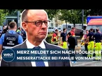 TRIER-TRAGÖDIE: Nach tödlicher Messerattacke auf Studenten meldet sich Kanzler Merz bei den Eltern!