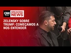 “Espero que a gente possa sair dessa guerra”, diz Zelensky | CNN 360º