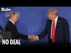 Trump hails 'productive' peace talks with Putin… but reveals 'there is no deal yet'