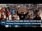 ISRAEL: Tumulte und Schüsse! Eskalation bei Hilfslieferungen! Gaza-Bewohner sorgen für Chaos