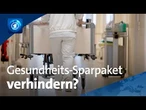 Sparpaket im Gesundheitswesen: Pflegerin befürchtet steigenden Druck