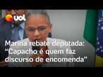 Marina Silva é chamada de ‘capacho de ONG’ por deputada bolsonarista e rebate: 'Não me intimida'