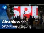 Vorbereitung auf Bundestagswahl 2025: Abschluss der SPD-Klausurtagung