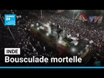 Bousculade mortelle en Inde : foule trop dense et mauvaise organisation • FRANCE 24