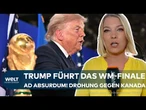 USA: WM-Finale im Smog! Donald Trump droht Kanada mit Zusatz-Zöllen wegen Luftverschmutzung