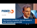 "Nós fazemos a excelência, mas tudo começa lá atrás”, diz diretor-geral do COB