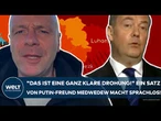 UKRAINE-KRIEG: "Das ist eine ganz klare Drohung!" Ein Satz von Putin-Freund Medwedew macht sprachlos