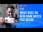 FYI: Who decides what goes on a bank note?