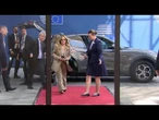 Meloni arriva al Consiglio Ue di Bruxelles