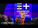 Swimmer 'breaks' world record at billionaire-backed Enhanced Games