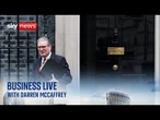 Unexpected rise in government borrowing | Business Live with Darren McCaffrey