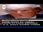 U.S. launches retaliatory strikes on Iran
