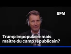 Malgré son impopularité, Trump règne plus que jamais en maître sur le camp républicain