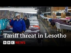 Lesotho factory that made Trump golf shirts hit hard by US tariffs | BBC News