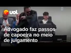 Advogado recita poesia e faz passos de capoeira no meio de julgamento em GO; veja vídeo