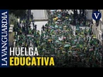 Una nueva manifestación de profesores discurre en València y CSIF desconvoca la protesta