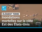 Pluies torrentielles et inondations mortelles dans le New Jersey et à New York • FRANCE 24