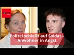 Soldat in Erding angeschossen - Anwohner sprechen über Großeinsatz: "Ich hatte Angst"
